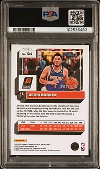 2022 Panini Donruss Optic 134 Devin Booker Premium Box Set PSA 10