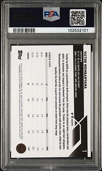 2023 Topps Chrome 1 Victor Wembanyama Green Topps Refractor PSA