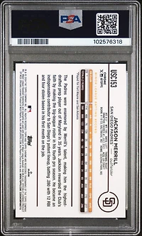 2024 Topps Chrome Update Usc153 Jackson Merrill X-fractor PSA 10