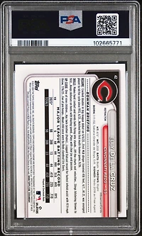 2024 Bowman Chrome 42 Elly De La Cruz Refractor PSA 9