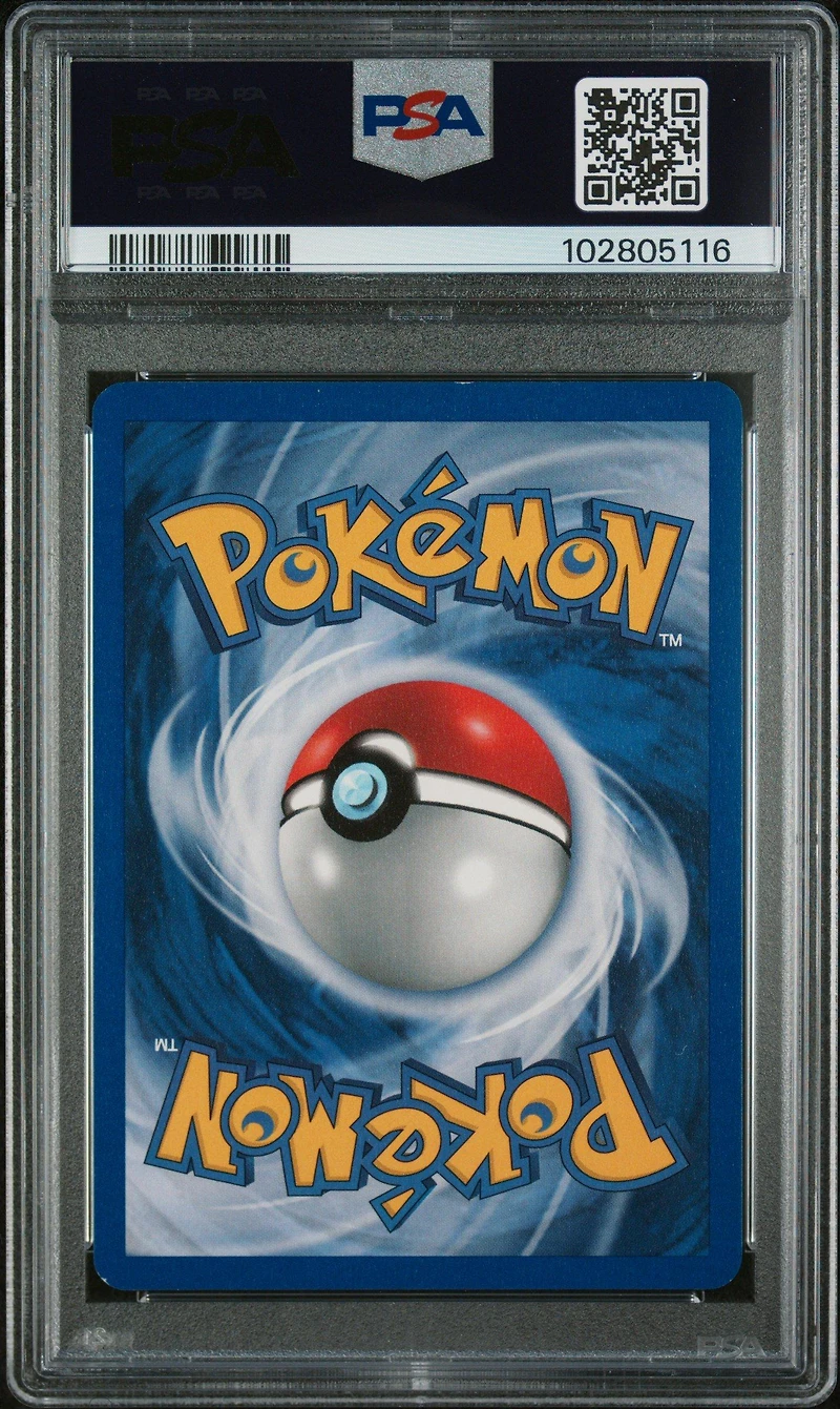 2000 Pokemon Gym Heroes 13 Rocket's Scyther Holo PSA