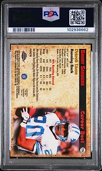 1998 Topps Chrome Season's Best 28 Barry Sanders PSA 10