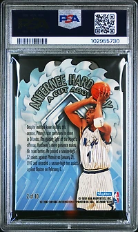 1996 Skybox E-x2000 A Cut Above 2 Anfernee Hardaway PSA 8
