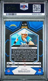 2024 Panini Mosaic 124 Joey Bosa Honeycomb PSA 9