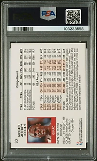 Hoops Michael Jordan PSA
