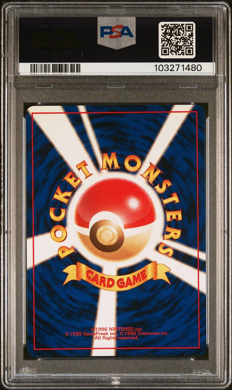1999 Pokemon Japanese Gym 2 68 Giovanni's Machamp-holo PSA