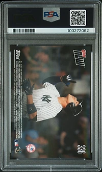 2017 Topps Now Aaron Judge PSA 10