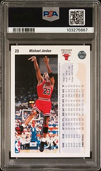 1992 Upper Deck 23 Michael Jordan PSA