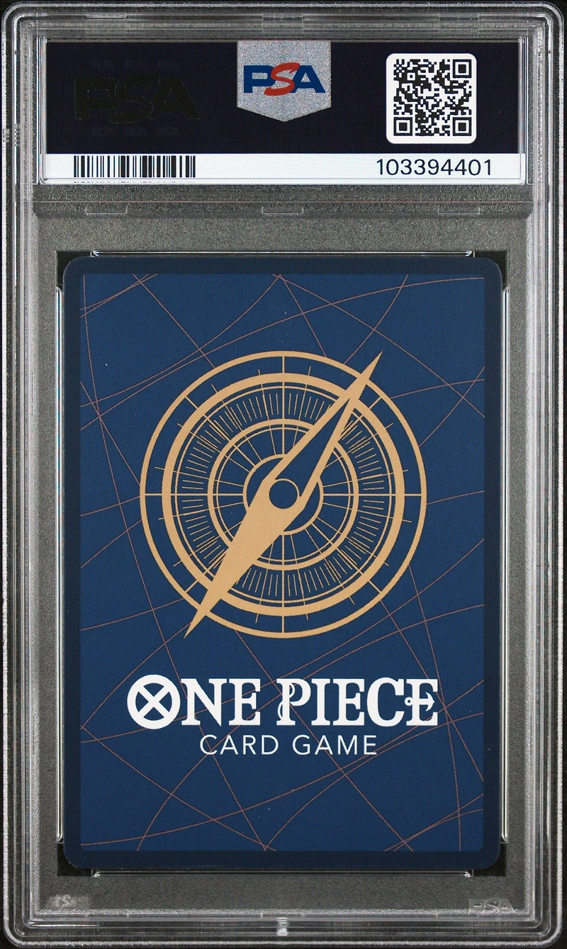 2022 One Piece Op01-romance Dawn 120 Shanks PSA 10