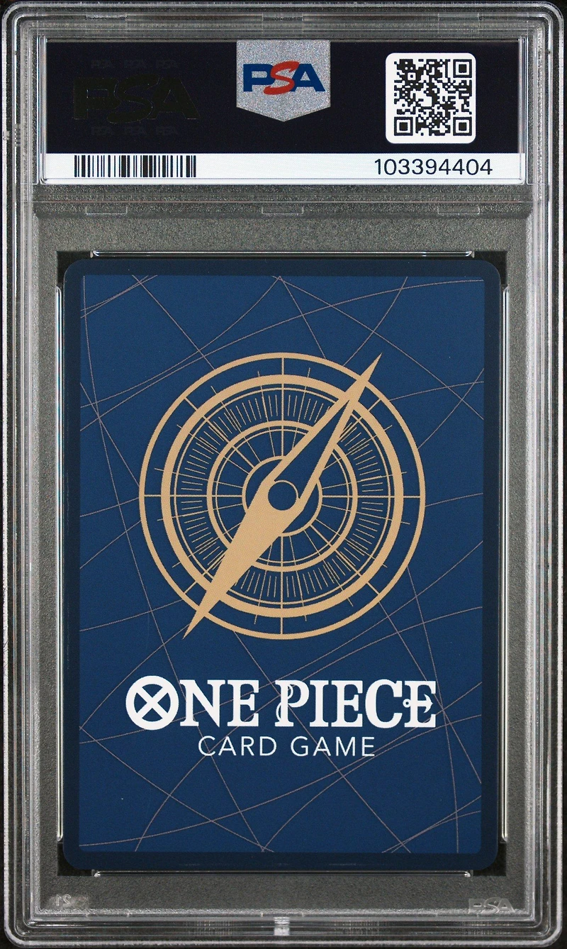 2023 One Piece Op03-pillars Of Strength 009 Donquixote Doflamingo Wanted Alternate Art PSA