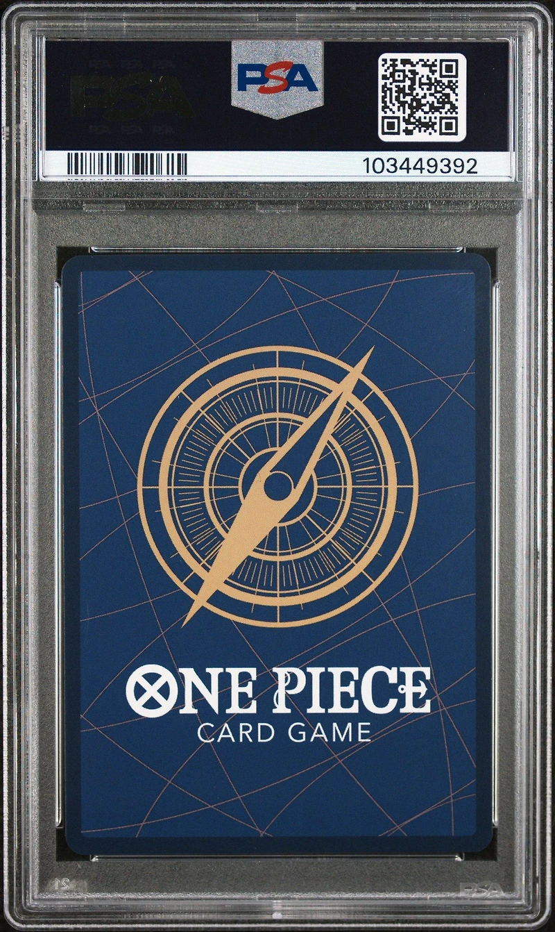 2022 One Piece Op01-romance Dawn Roronoa Zoro Alternate Art PSA 10