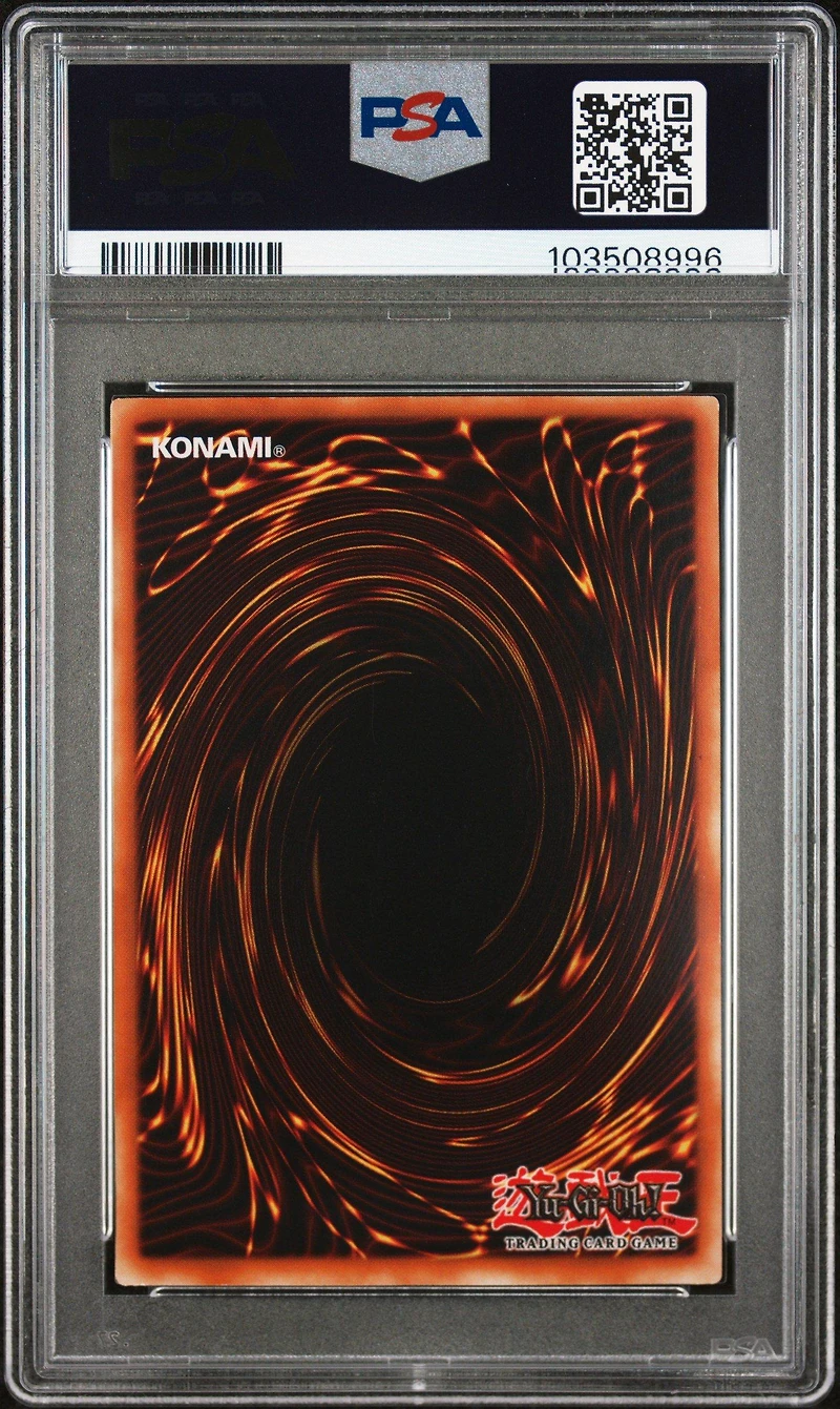 2002 Yu-gi-oh! Fmr-forbidden Memories Promo 001 Red-eyes Black Metal Dragon PSA 9