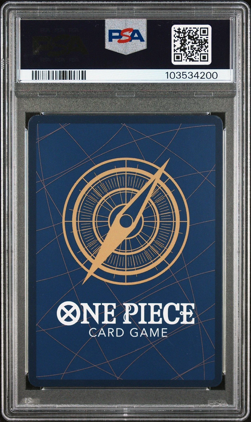 2023 One Piece Op03-pillars Of Strength 122 Sogeking Alternate Art PSA 10
