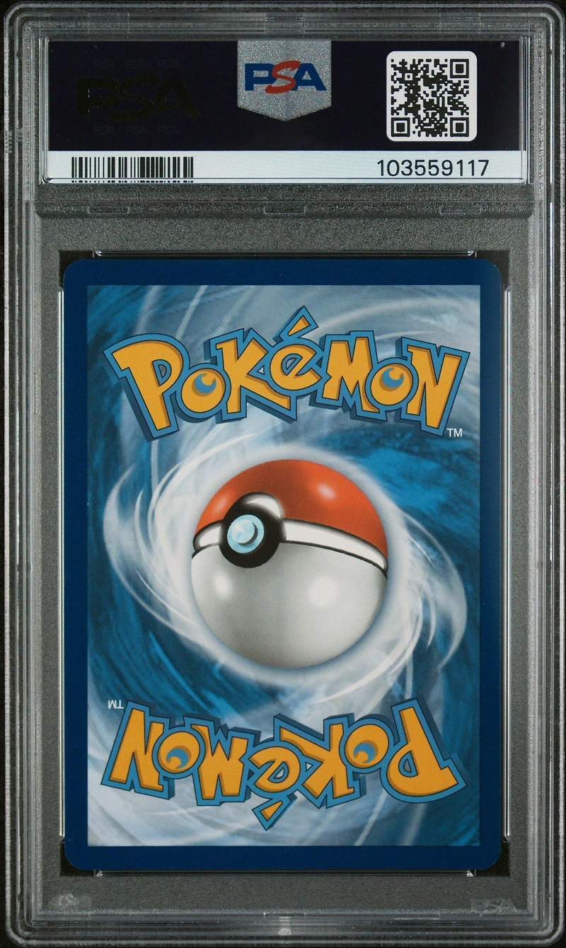 2024 Pokemon Tef En-temporal Forces 203 Iron Leaves Ex Special Illustration Rare PSA