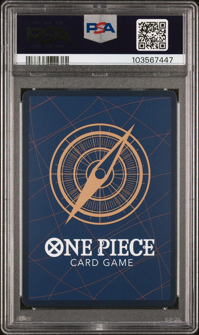 2024 One Piece Op09-emperors In The New World Shanks Alternate Art PSA 10