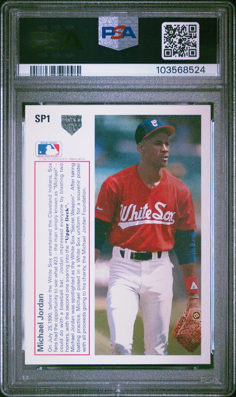 1991 Upper Deck Sp1 Michael Jordan PSA