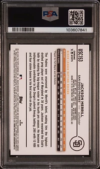 2024 Topps Chrome Update Usc153 Jackson Merrill X-fractor PSA 10