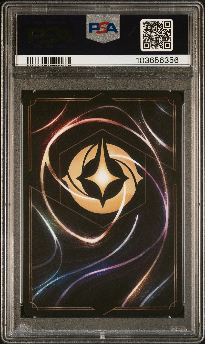 2024 Disney Lorcana En 6-azurite Sea 142 Oswald - The Lucky Rabbit Foil PSA 10