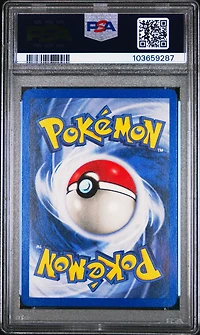 2000 Pokemon Gym Heroes 12 Rocket's Moltres Holo-1st Edition PSA