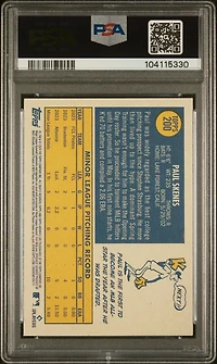 2024 Topps Archives 200 Paul Skenes PSA