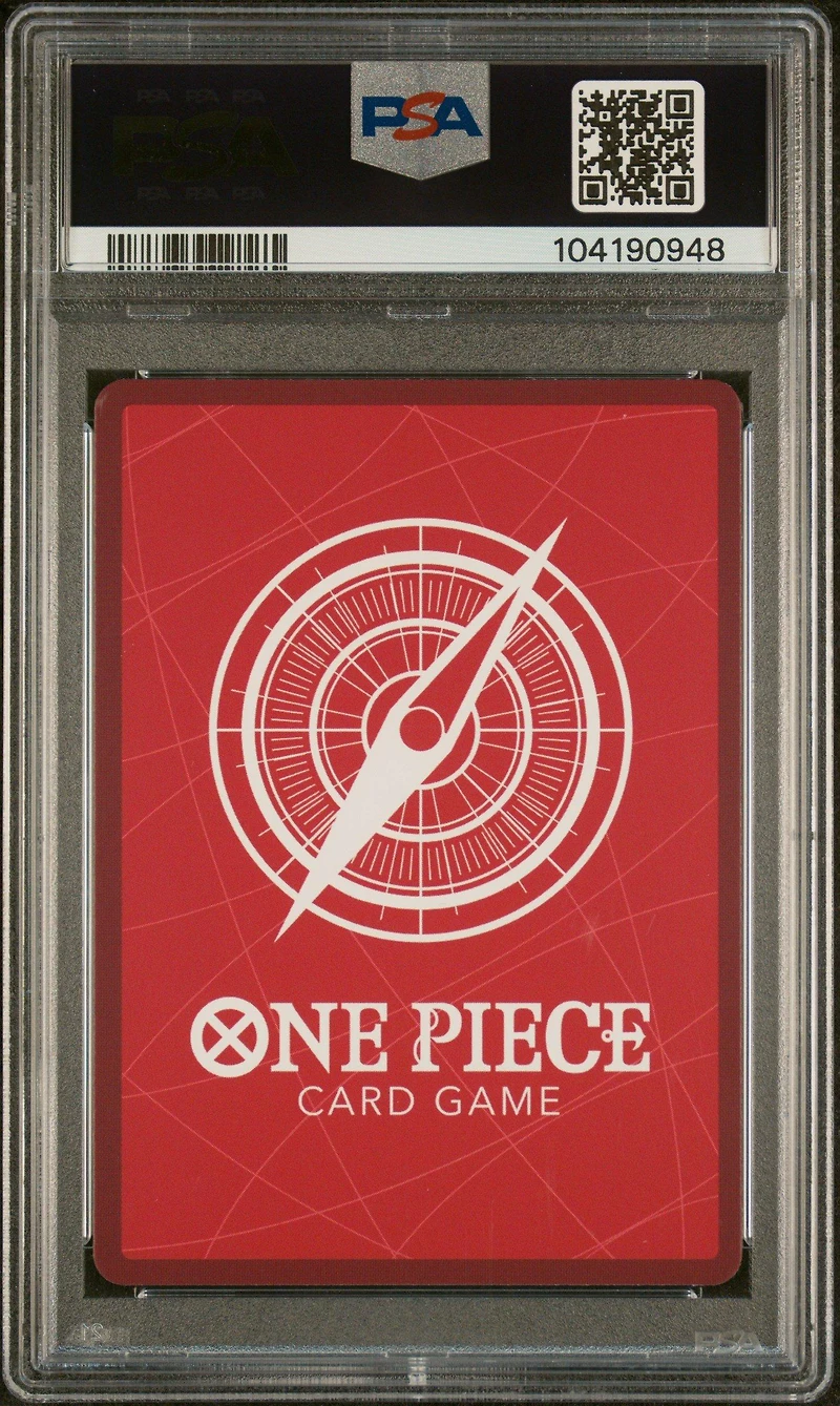 2024 One Piece Op09-emperors In The New World Monkey D. Luffy Alternate Art PSA