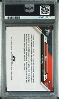 2024 Topps Now 12 Bo Nix PSA 10
