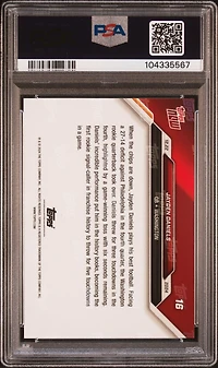2024 Topps Now 16 Jayden Daniels PSA 10