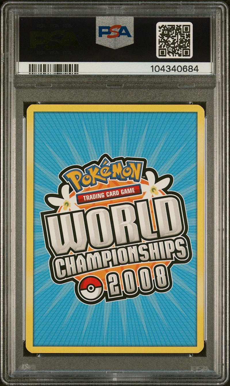2008 Pokemon World Championships Promo 101 Mew-gold Star Empotech PSA