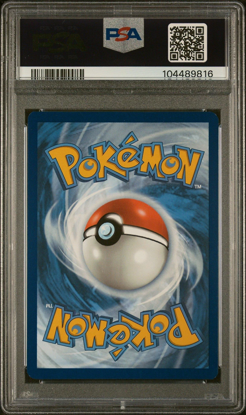 2025 Pokemon Pre En-prismatic Evolutions 019 Slowking Master Ball Reverse Holo PSA