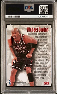 1995 Metal 212 Michael Jordan PSA