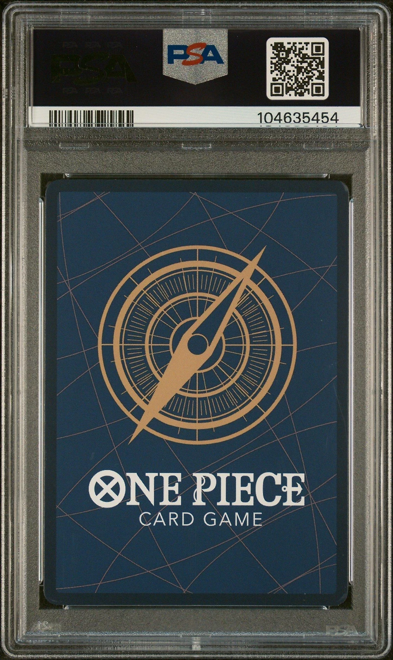 2024 One Piece Ultra Deck St13-the Three Brothers 009 Shanks Black & White Alternate Art PSA 10