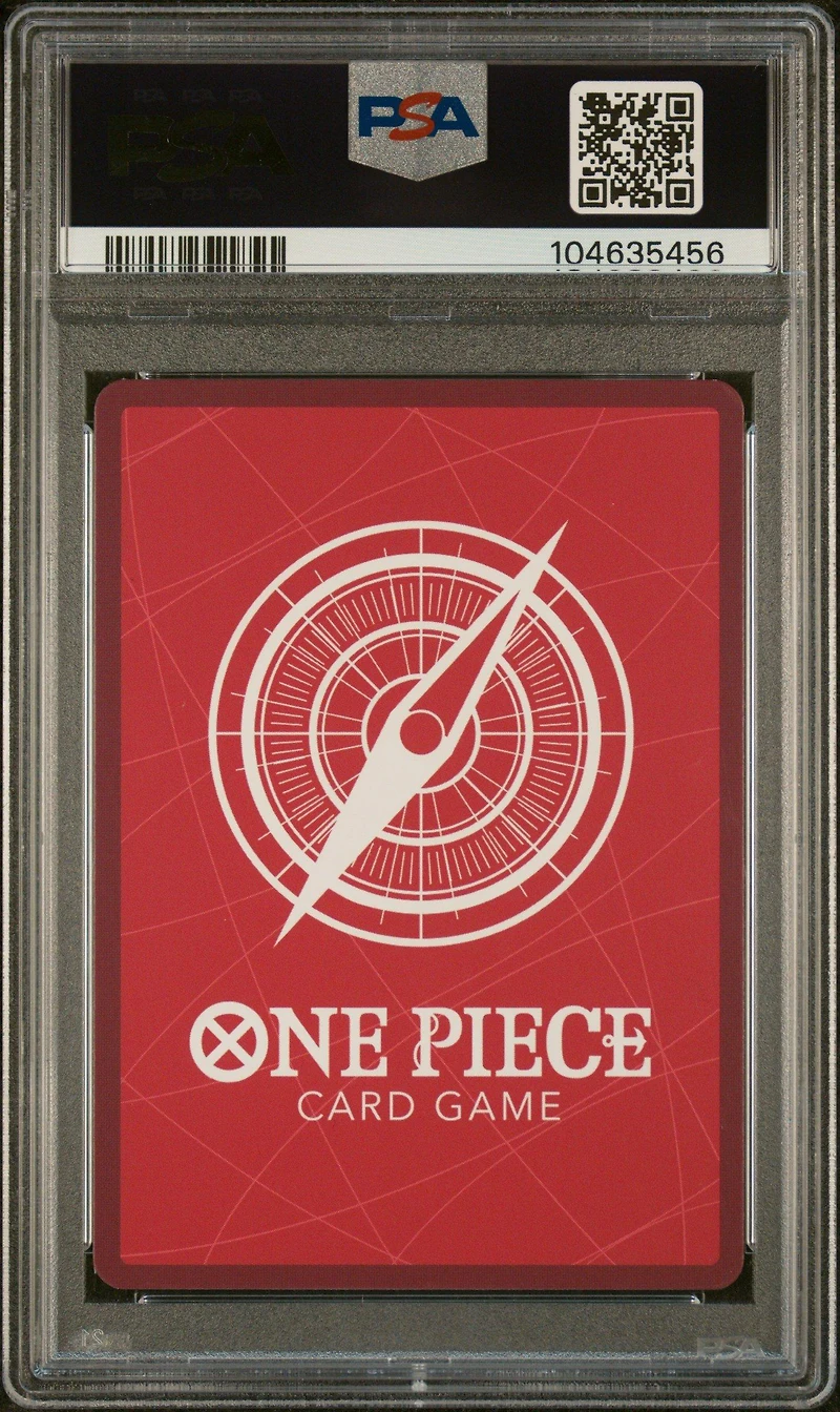 2024 One Piece Ultra Deck St13-the Three Brothers Monkey D. Luffy Black & White Alternate Art PSA 10