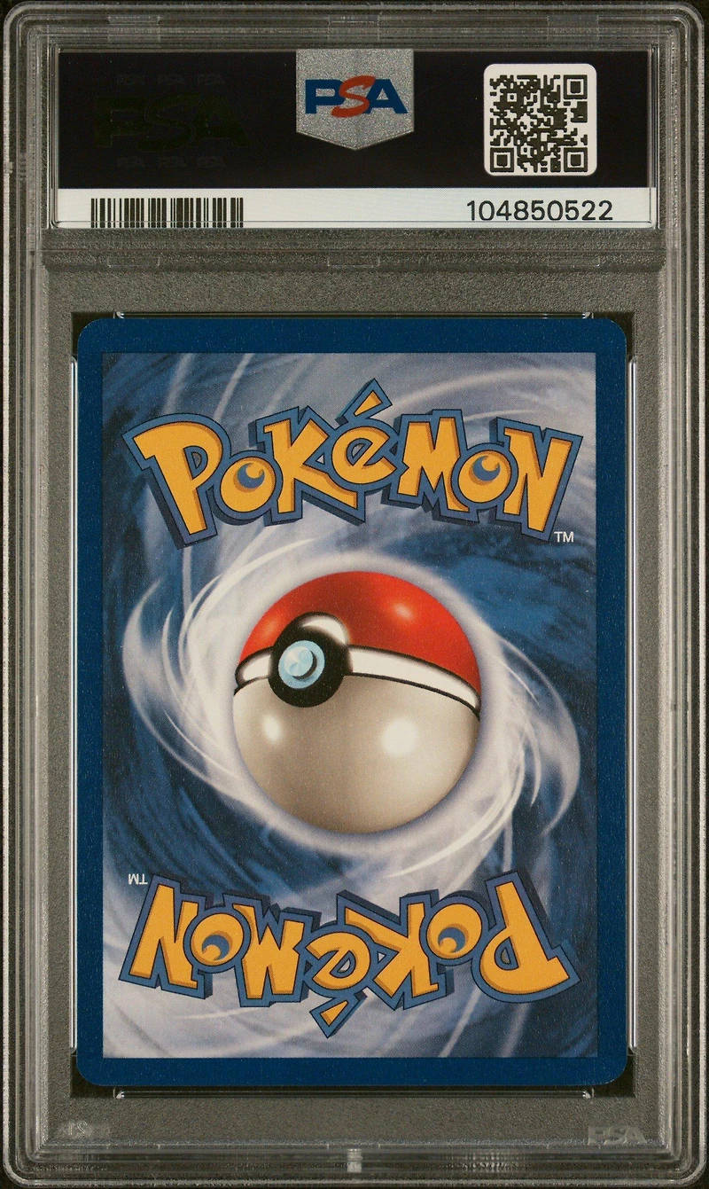 1999 Pokemon Fossil 33 Gastly 1st Edition PSA