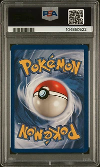 1999 Pokemon Fossil 33 Gastly 1st Edition PSA