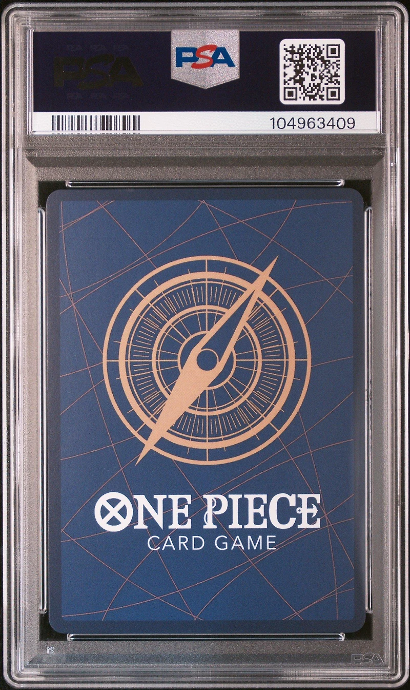 2023 One Piece Promos 013 Roronoa Zoro 3 On 3 Cup-top Prize PSA 10