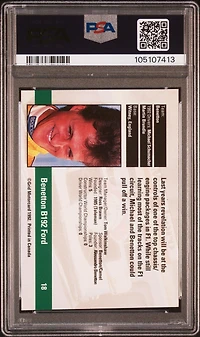 1992 Grid Formula One Michael Schumacher PSA