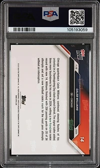 2024 Topps Now Caleb Williams PSA 10