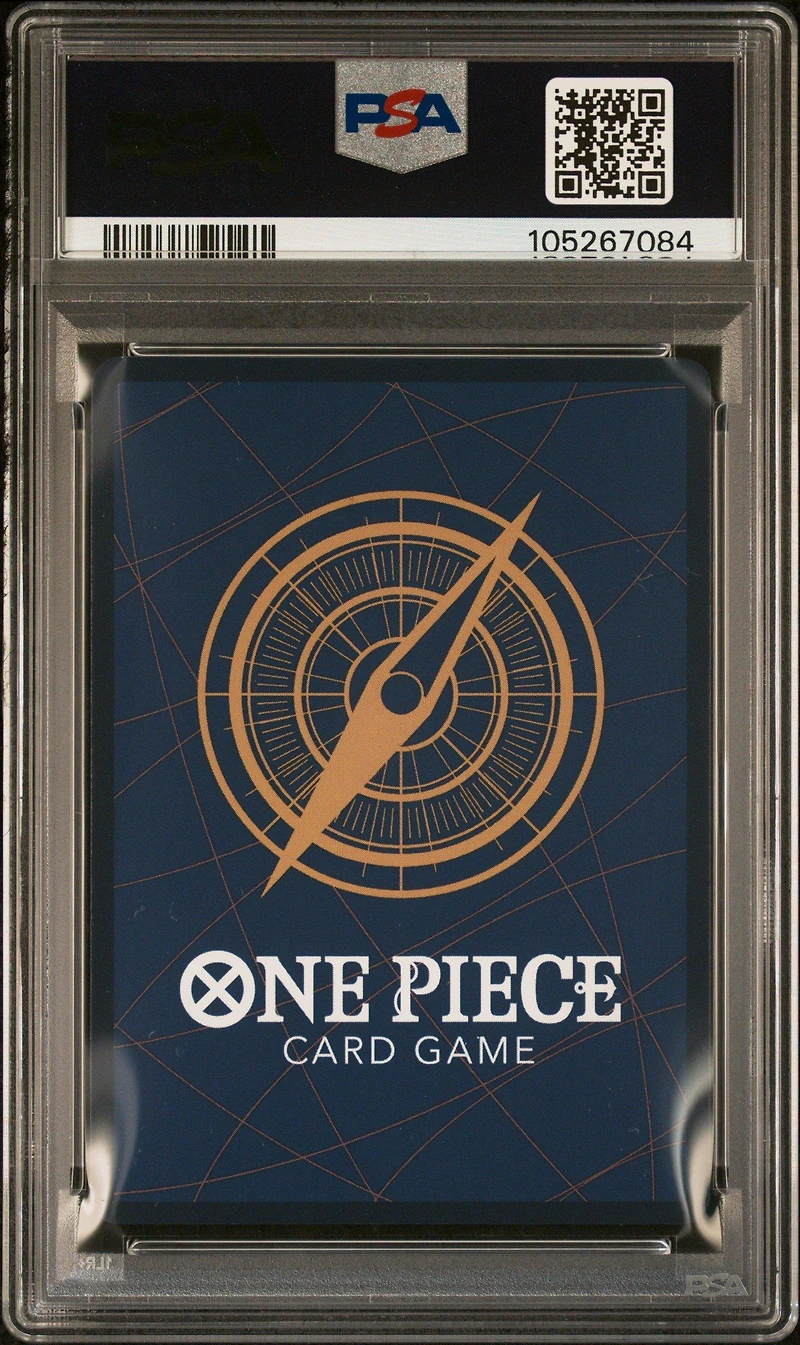 2024 One Piece Op09-emperors In The New World 119 Monkey D. Luffy Wanted Alternate Art PSA 10