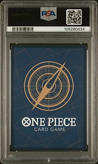 2024 One Piece Ultra Deck St13-the Three Brothers Monkey D. Luffy Black & White Alternate Art PSA 10