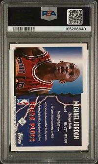 1995 Topps Spark Plugs Sp2 Michael Jordan PSA