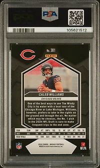 2024 Panini Mosaic 301 Caleb Williams PSA