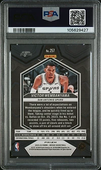 2023 Panini Mosaic 257 Victor Wembanyama PSA