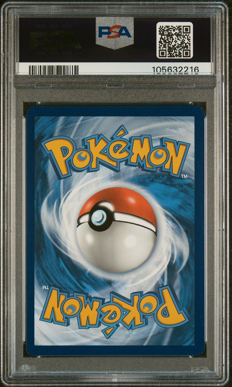 2025 Pokemon Pre En-prismatic Evolutions 022 Vaporeon Poke Ball Reverse Holo PSA