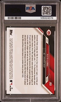 2024 Topps Now 95 Elly De La Cruz Purple PSA 10