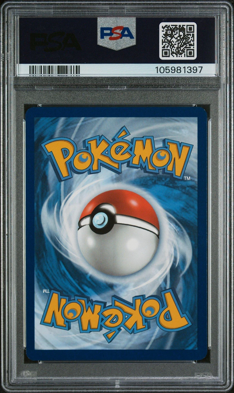 2025 Pokemon Pre En-prismatic Evolutions 018 Slowpoke Master Ball Reverse Holo PSA