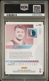 2018 Panini Status 172 Luka Doncic PSA 10