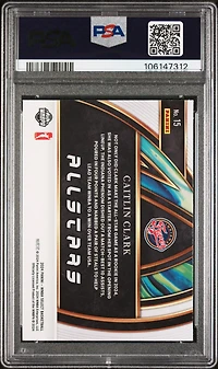 2024 Panini Select Wnba All-stars 15 Caitlin Clark PSA 9