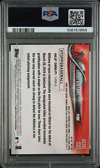 2018 Topps Update Us285 Shohei Ohtani PSA