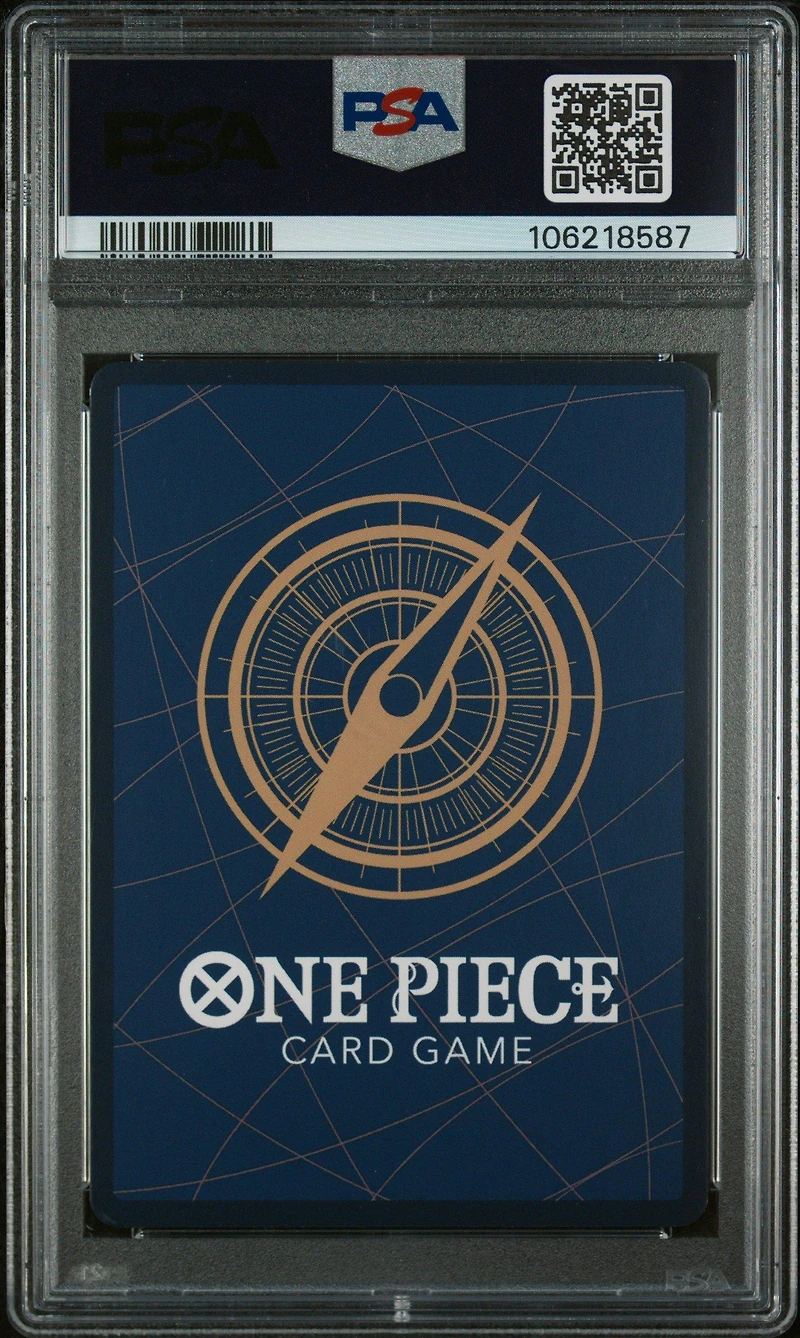 2023 One Piece Promos 037 Monkey D. Luffy 1st Anniversary Tournament-participation PSA