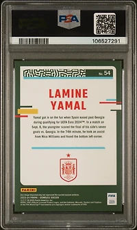 2023-24 Panini Donruss Fifa Lamine Yamal PSA 10